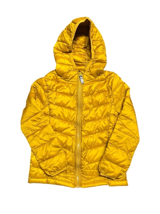 Core Life Other - Core Life Kids Yellow Puffer Jacket Size 5-6 Hooded Lightweight Coat
